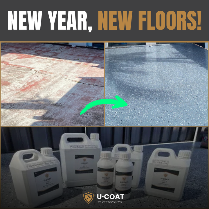 U-Coat Epoxy Flake Floor Kit ™️