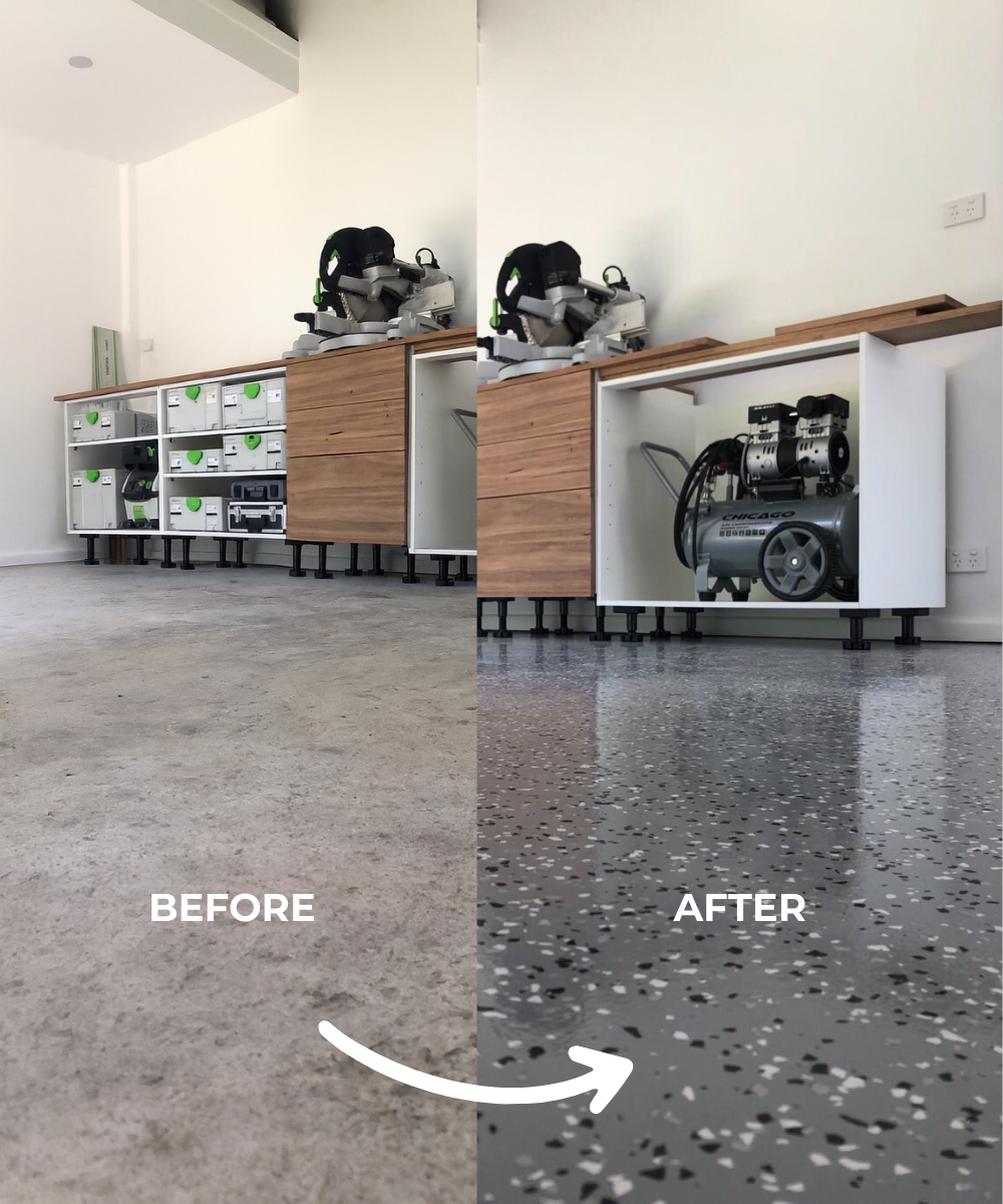 U-Coat Epoxy Flake Floor Kit
