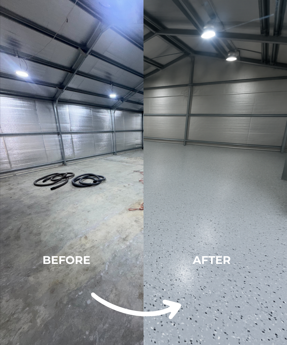 U-Coat Epoxy Flake Floor Kit