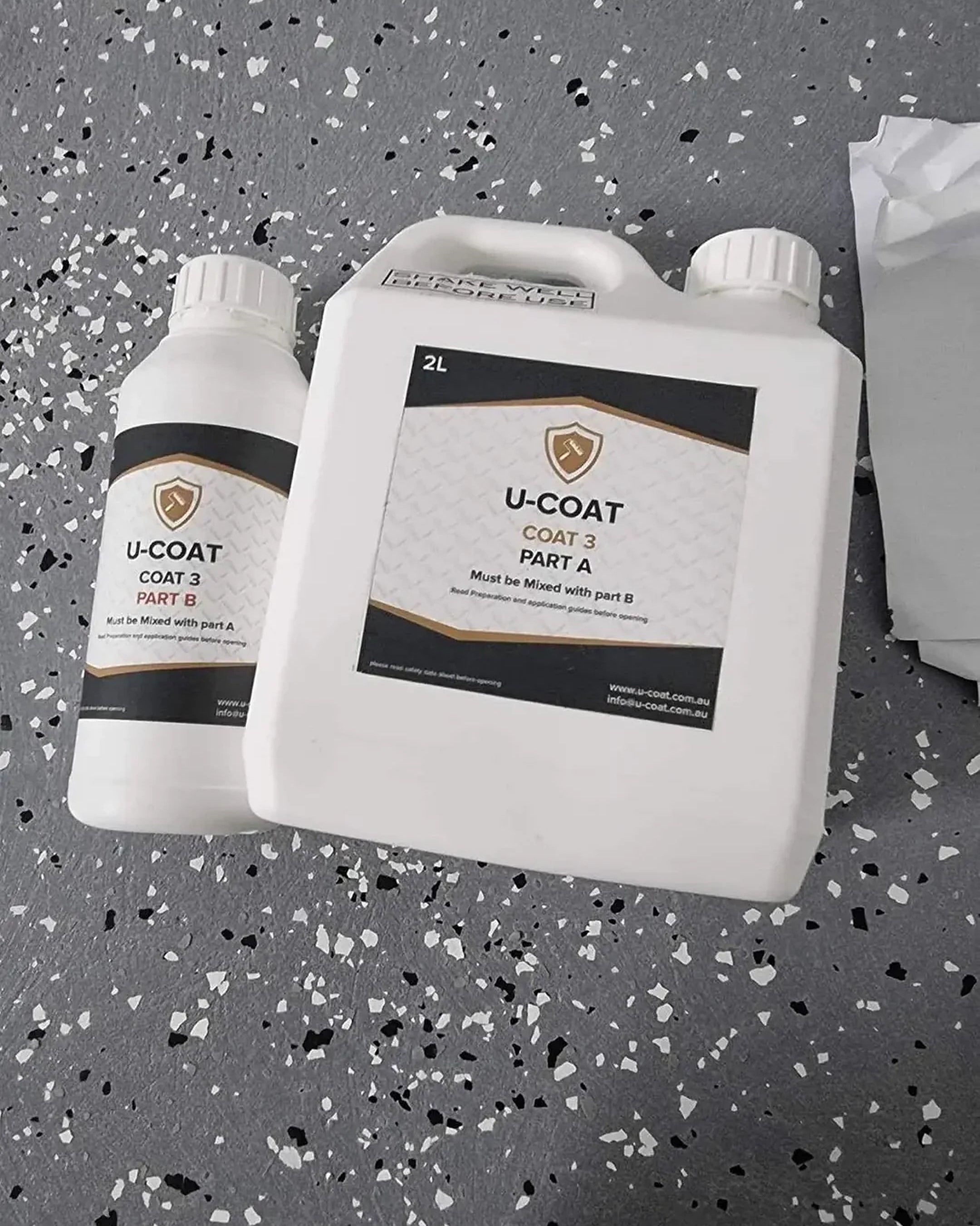 U-Coat Epoxy Flake Floor Kit