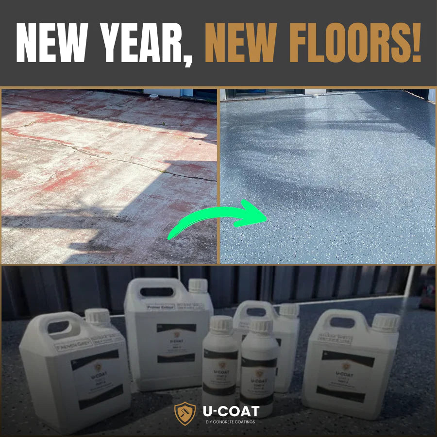 U-Coat Epoxy Flake Floor Kit
