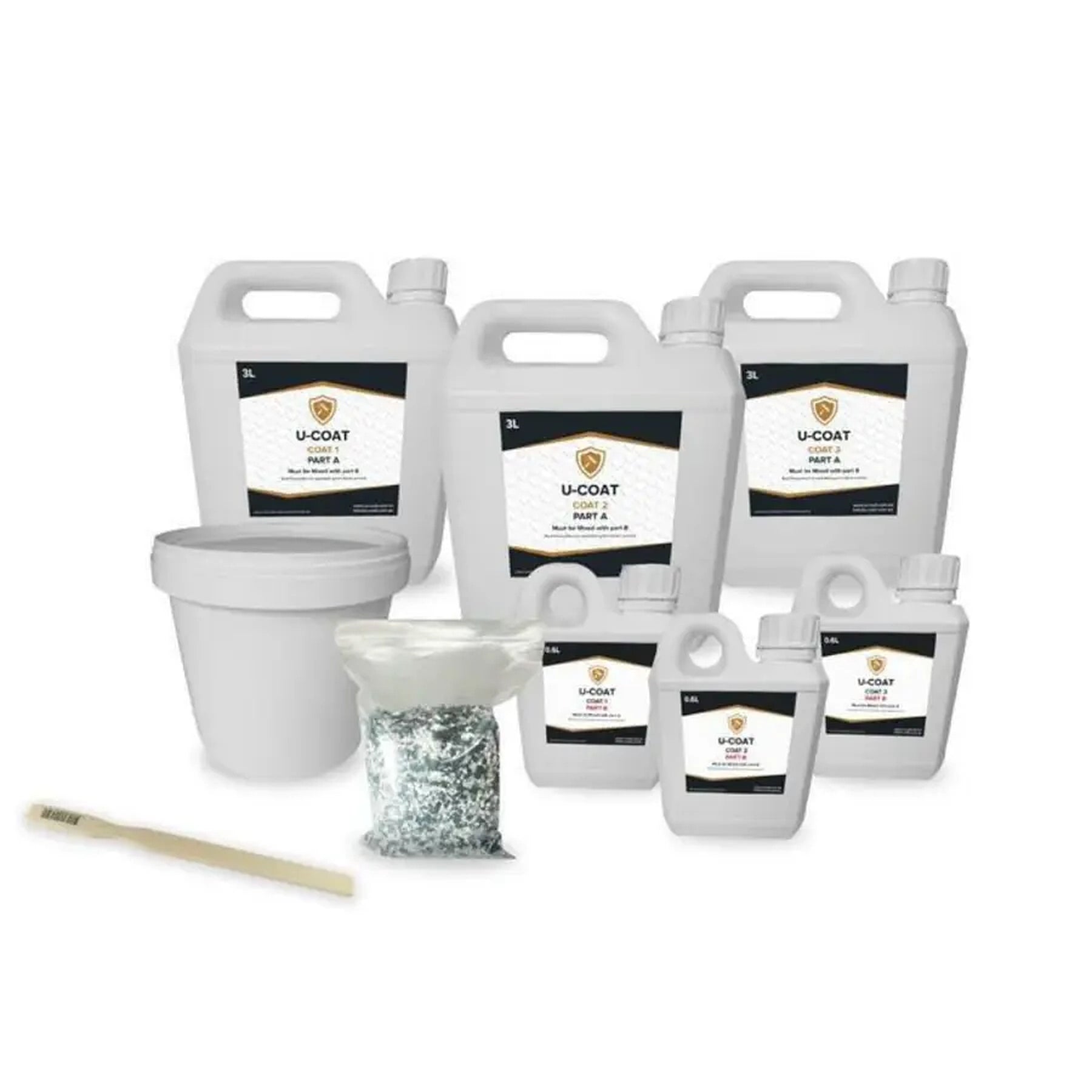 U-Coat Epoxy Flake Floor Kit