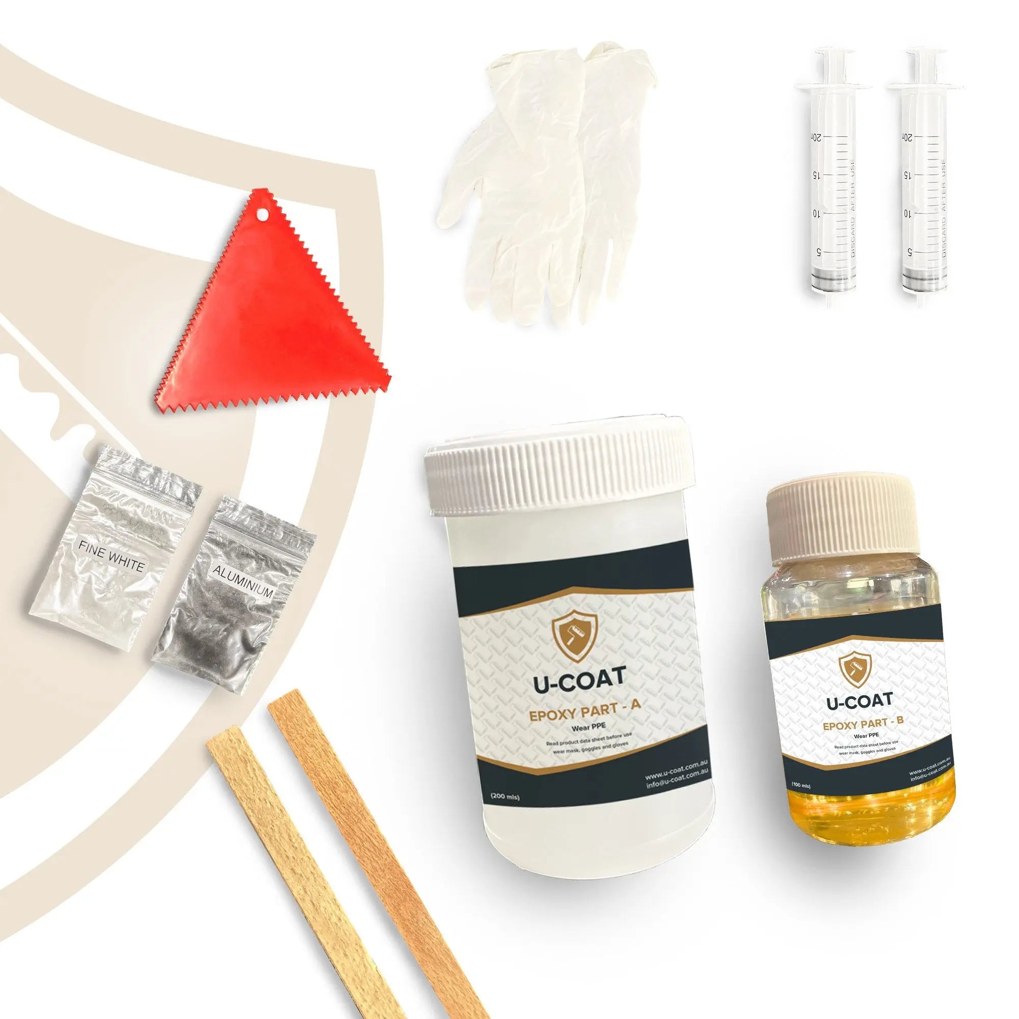Counter top sample kit U-Coat