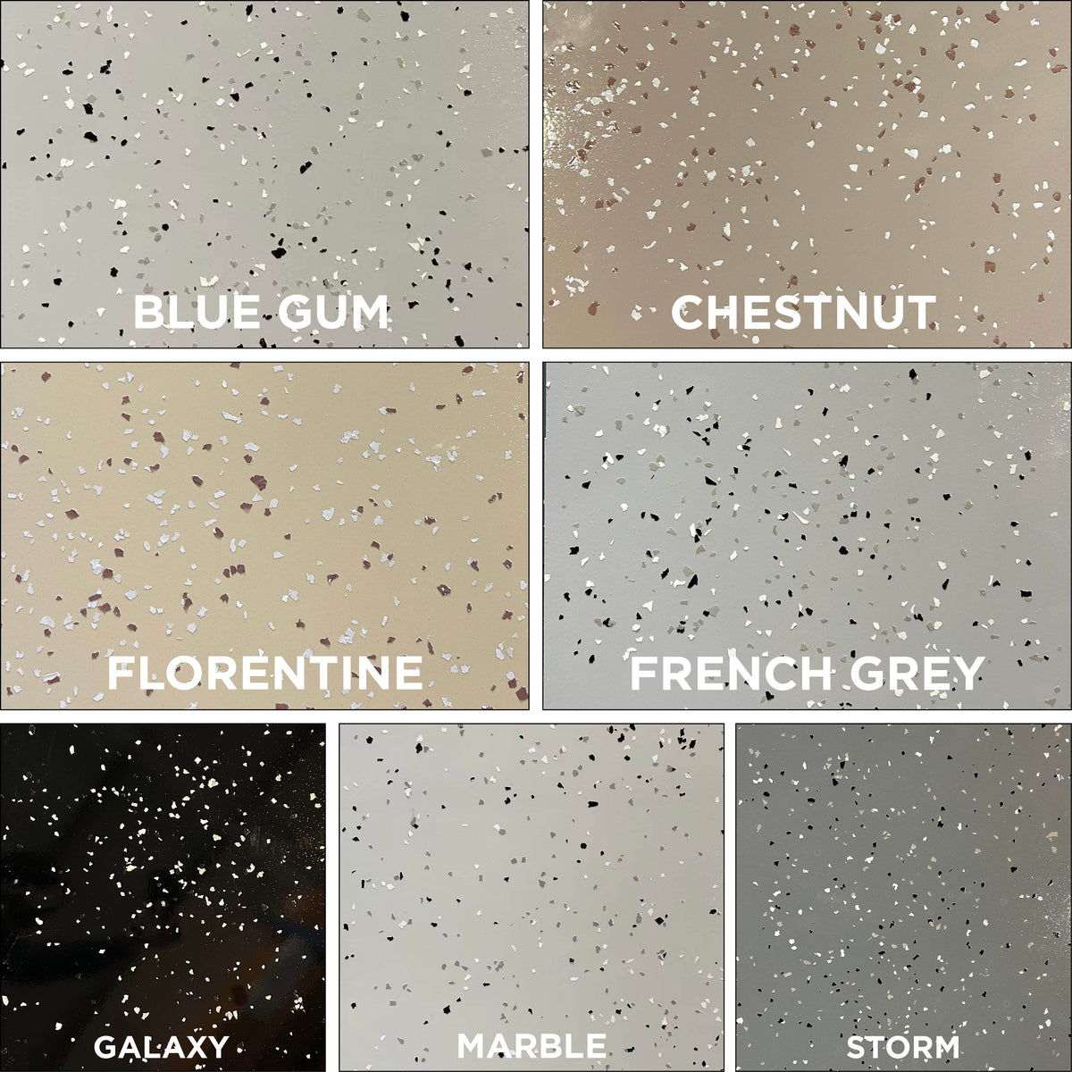 Epoxy Flake Floor Kit