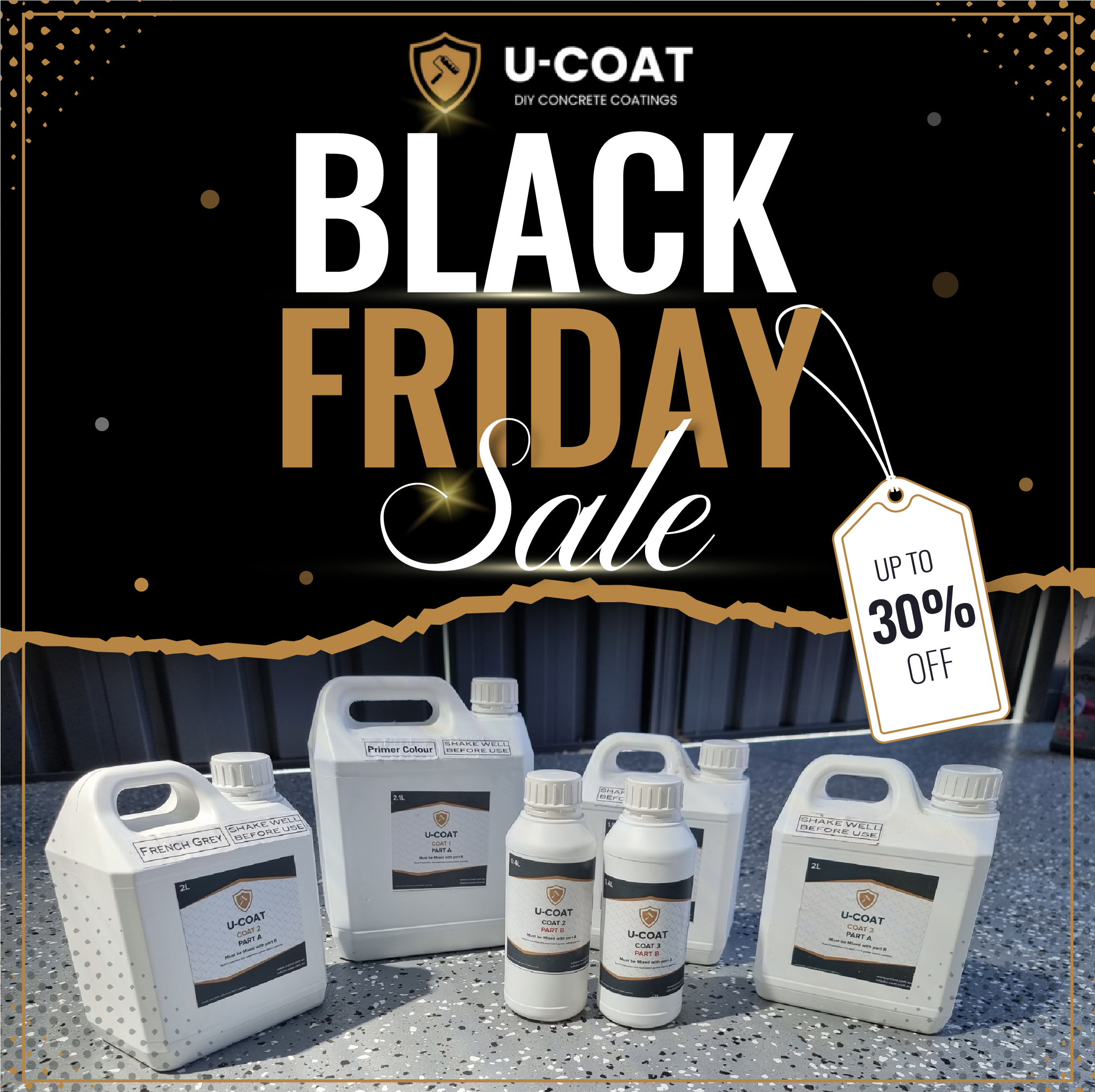 Epoxy Flake Floor Kit