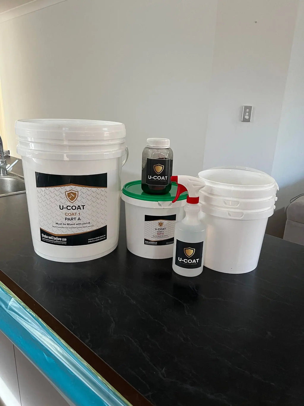 U-Coat Epoxy Countertop Kit U-Coat